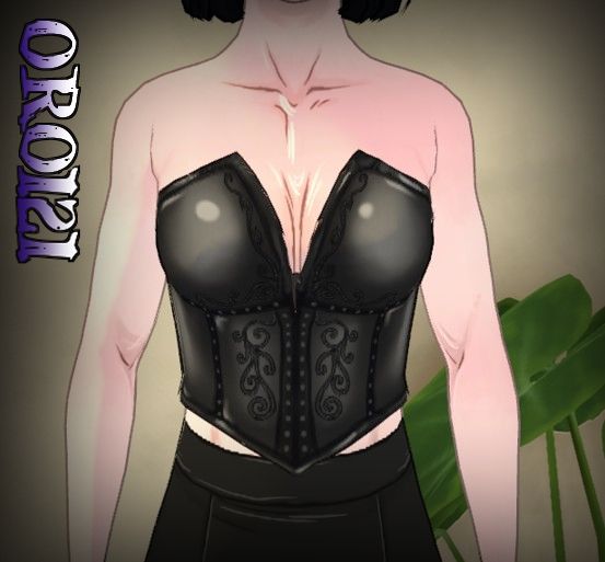 Latex Gothic Top image 1