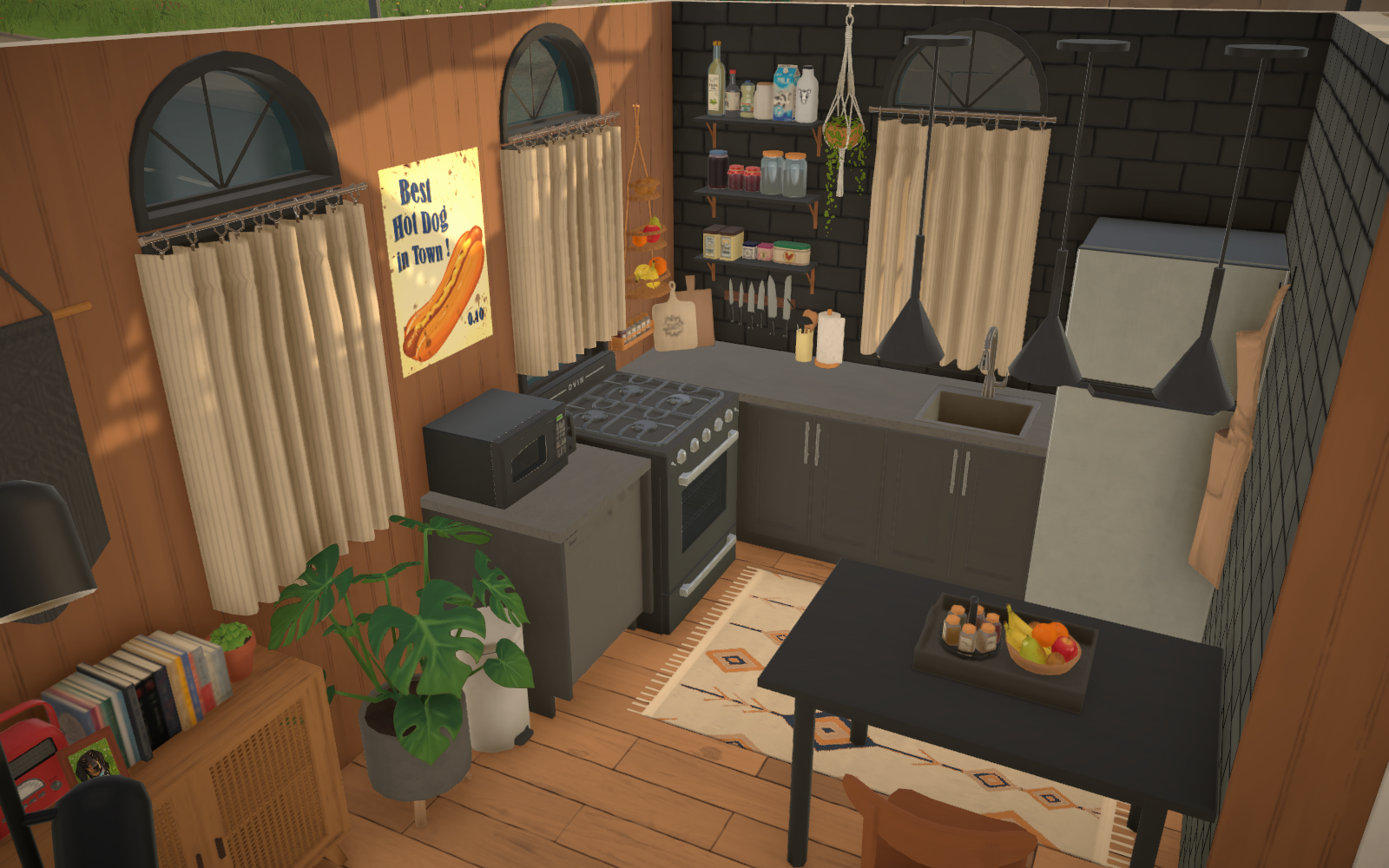Cozy Dark Apartment image 1