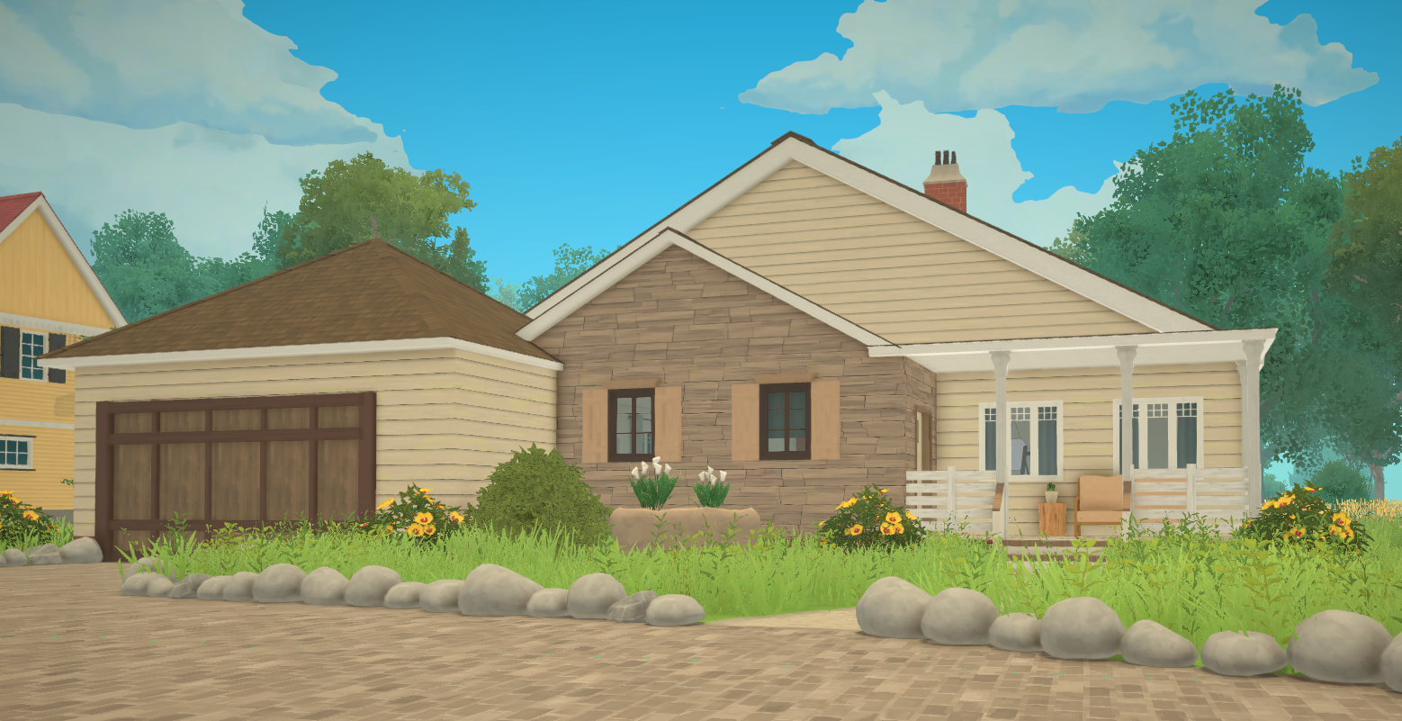 Single level large country family house image 13