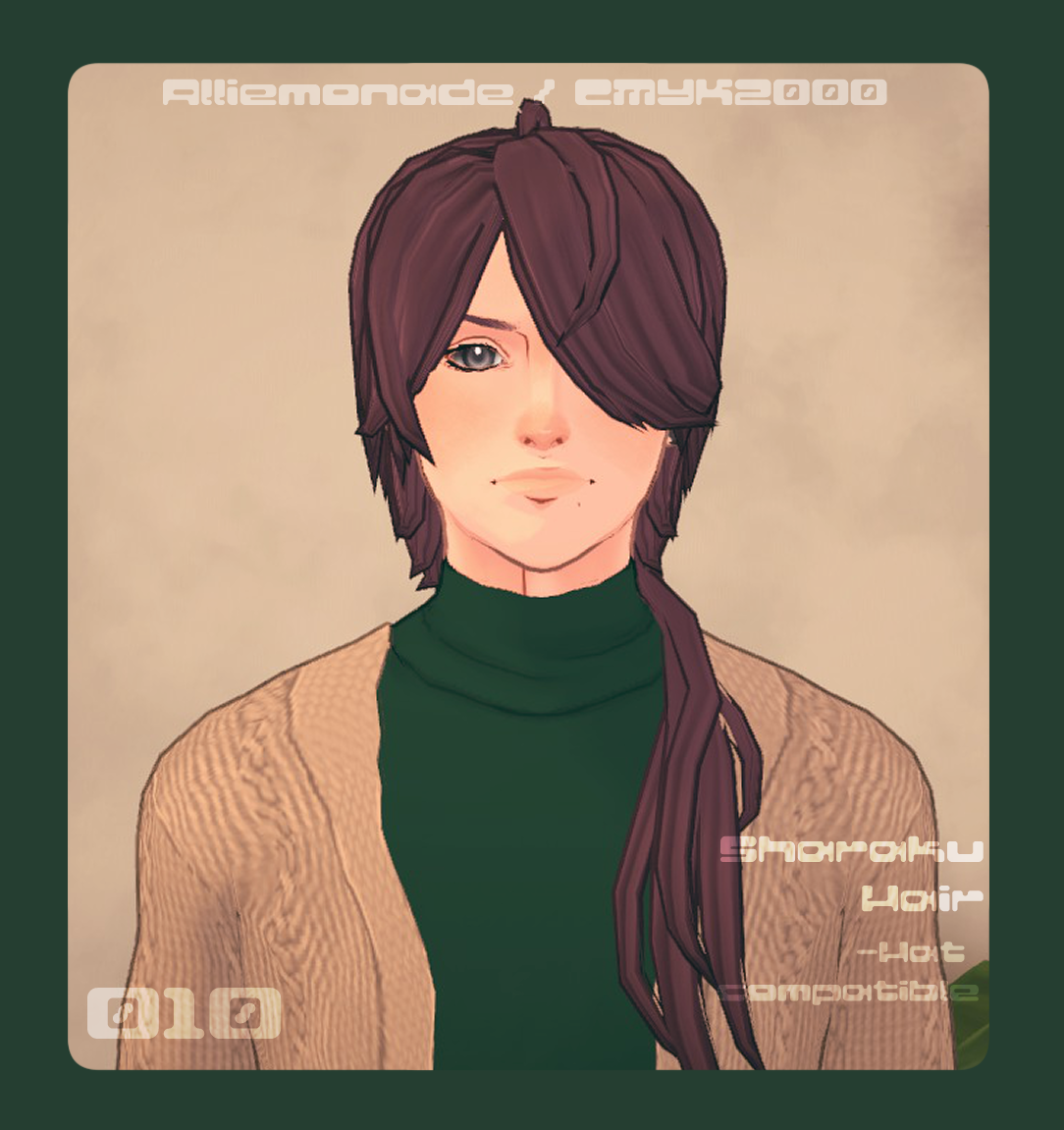 Sharaku Hair_010 image 1