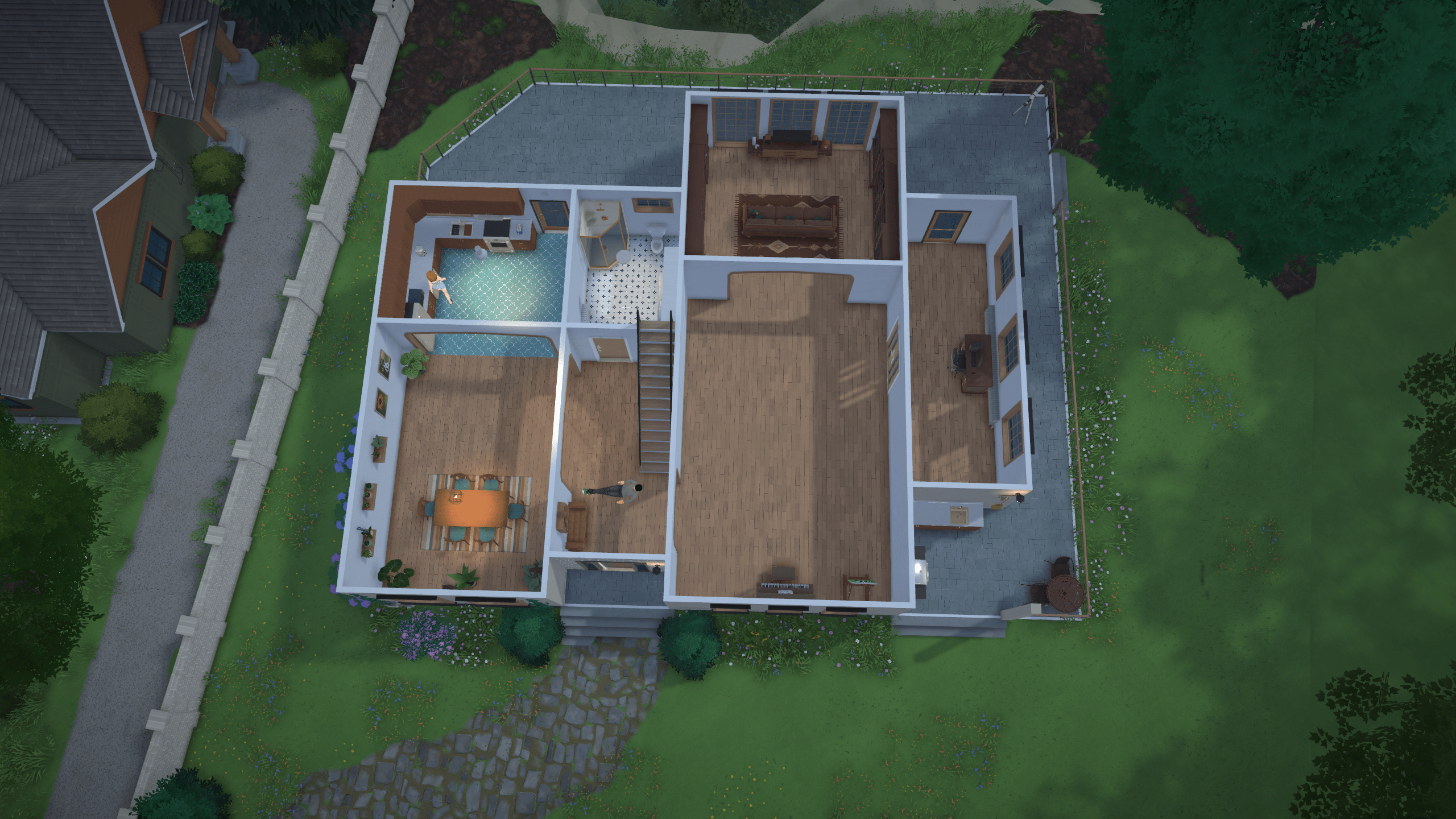 Cozy cliff house image 5