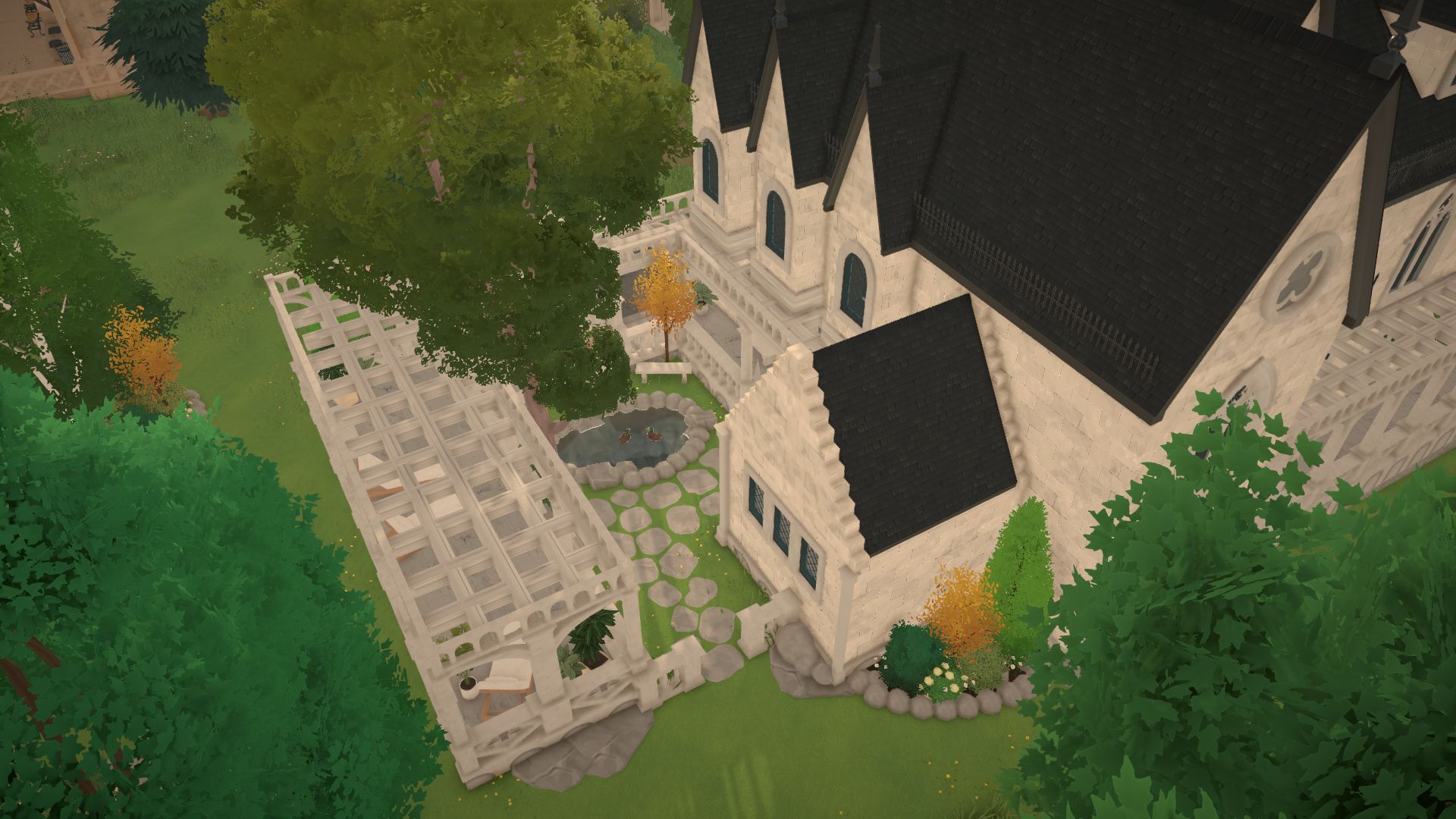 Gothic Castle Estate Mansion EMPTY SHELL image 13