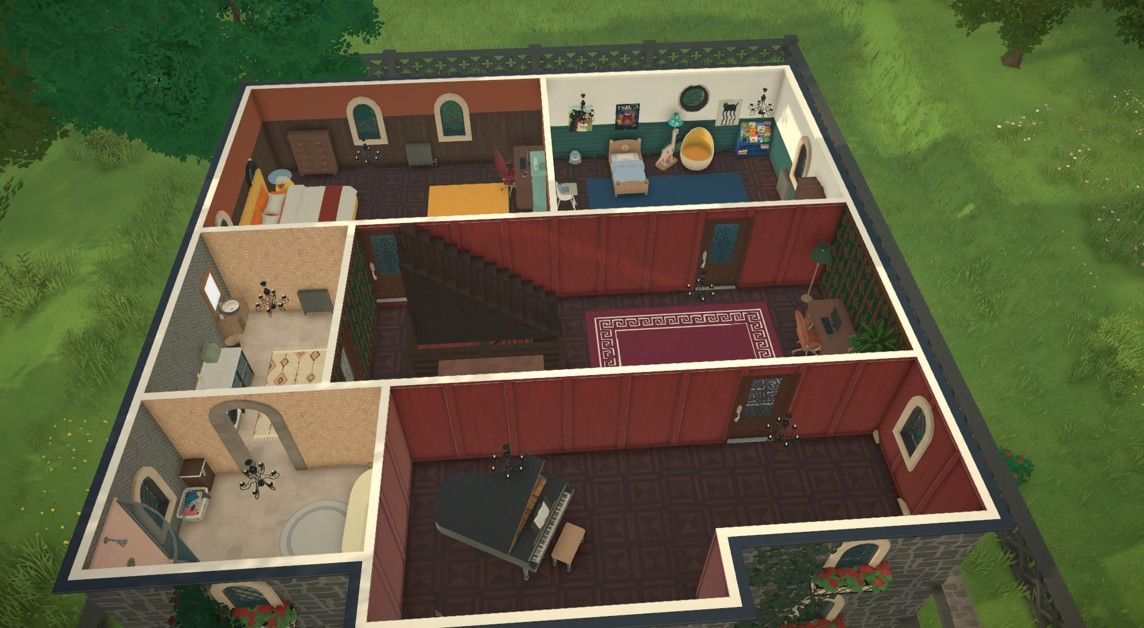The Goth Household (Sims 2 'Loose'  Recreation) image 4