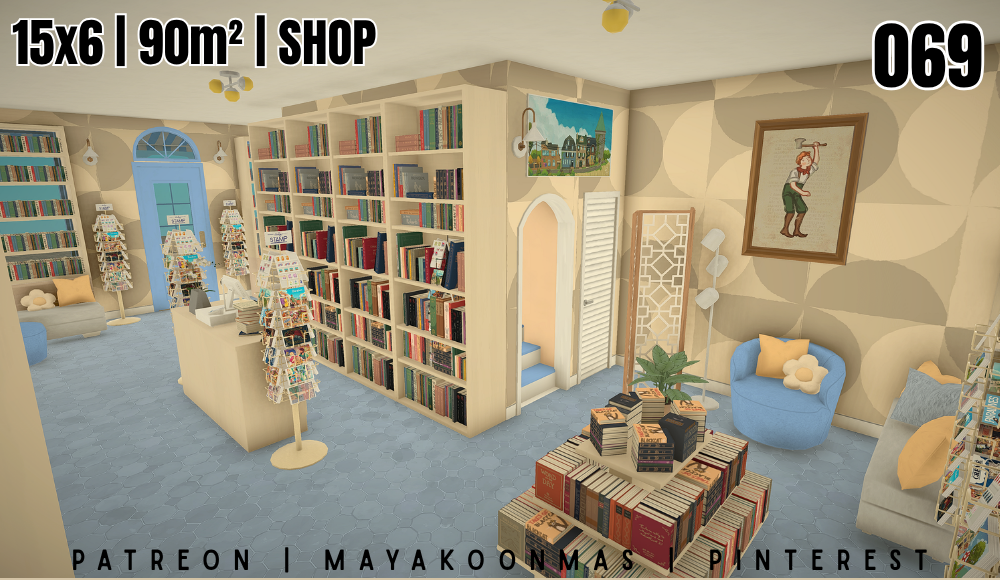 069 BOOK SHOP 15X6 image 1