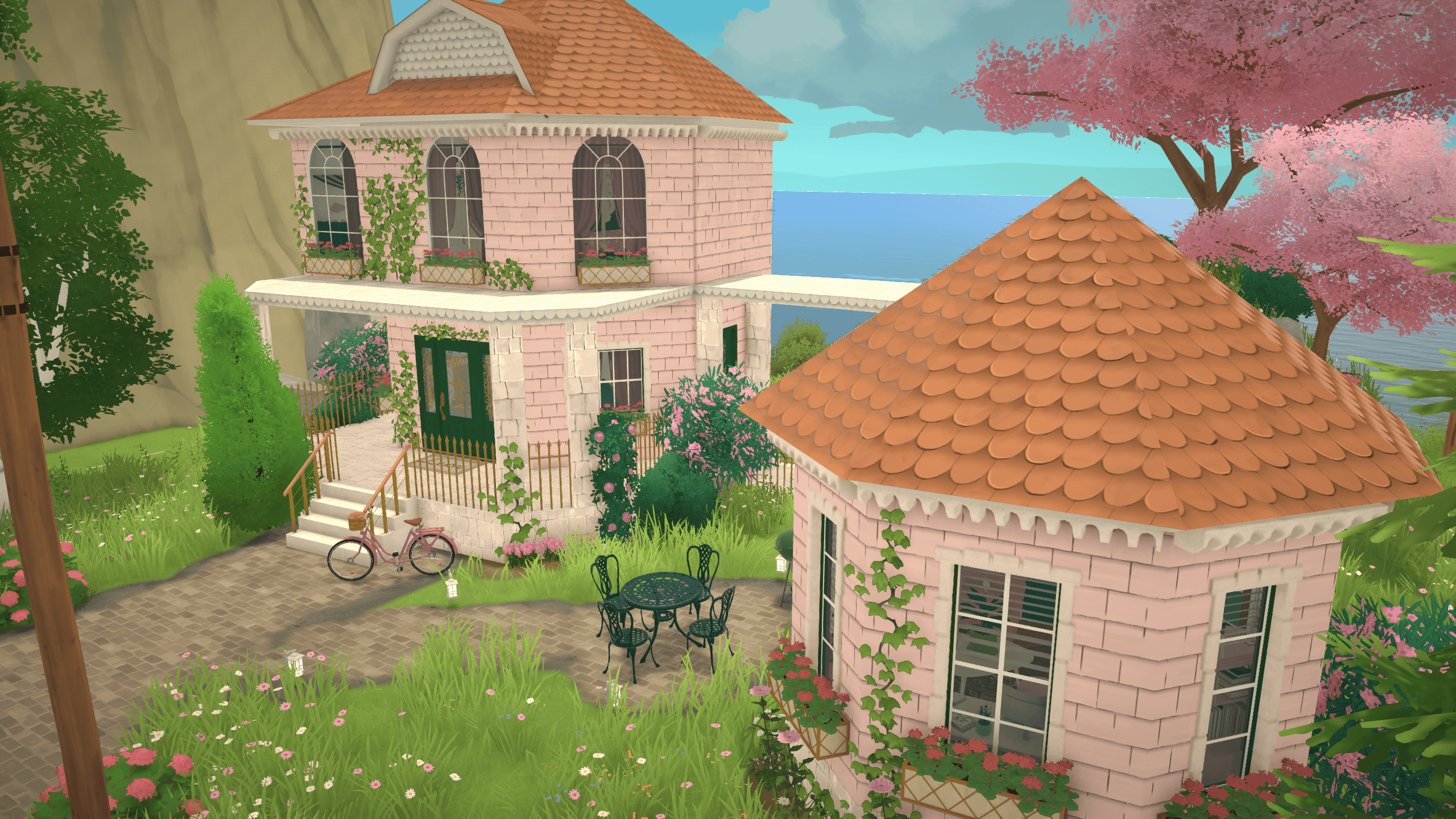 Cute Pink Not-a-Box House image 1