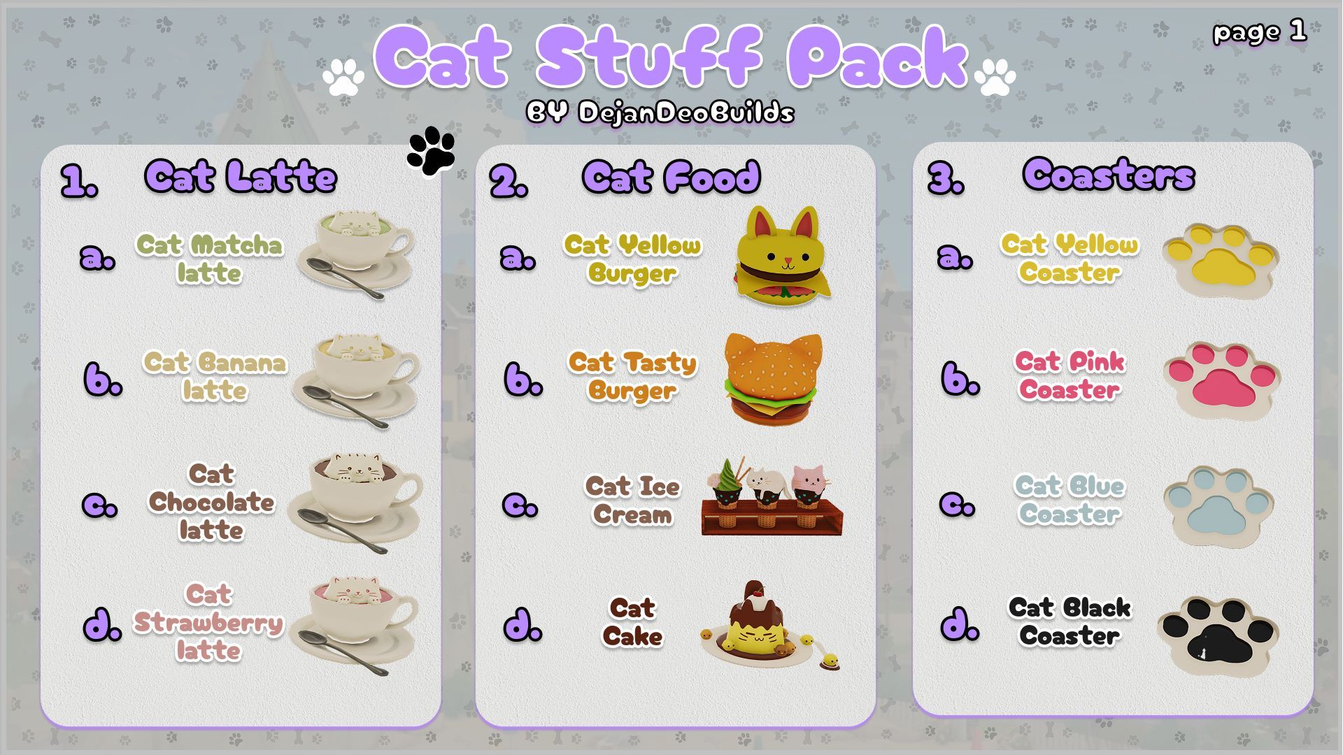 Cat Stuff Pack image 1