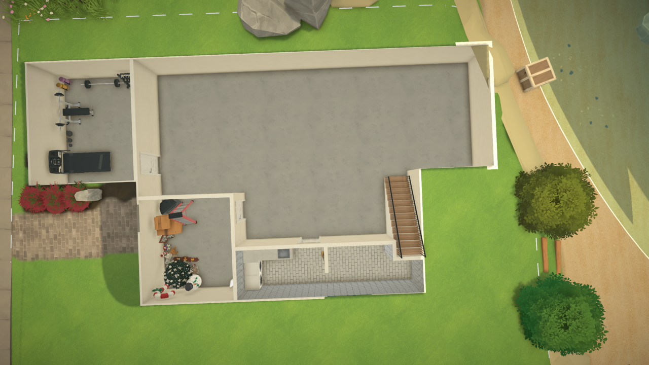 Modern One-Story House with Basement image 5
