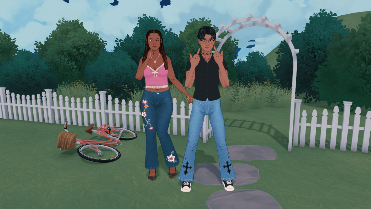 Flare Jeans by Cosmolojay image 1