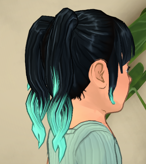 [Toddler] Hair "Pigtail" image 3