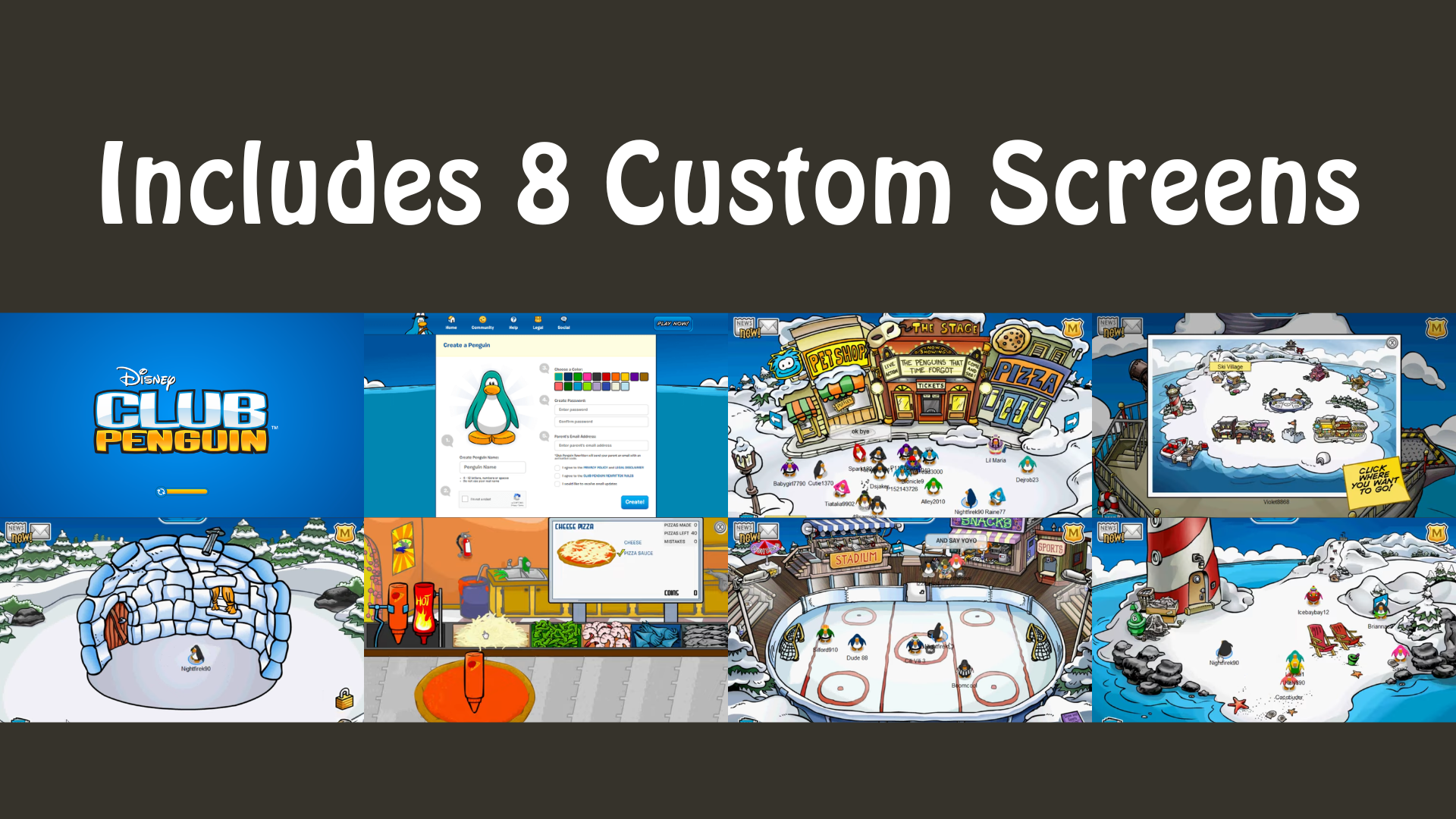Playable Club Penguin Game image 3