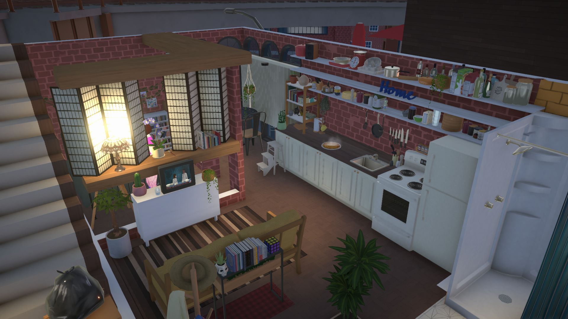 2nd lot - Bachelor apartment - Rags to Riches Realism Challenge image 1