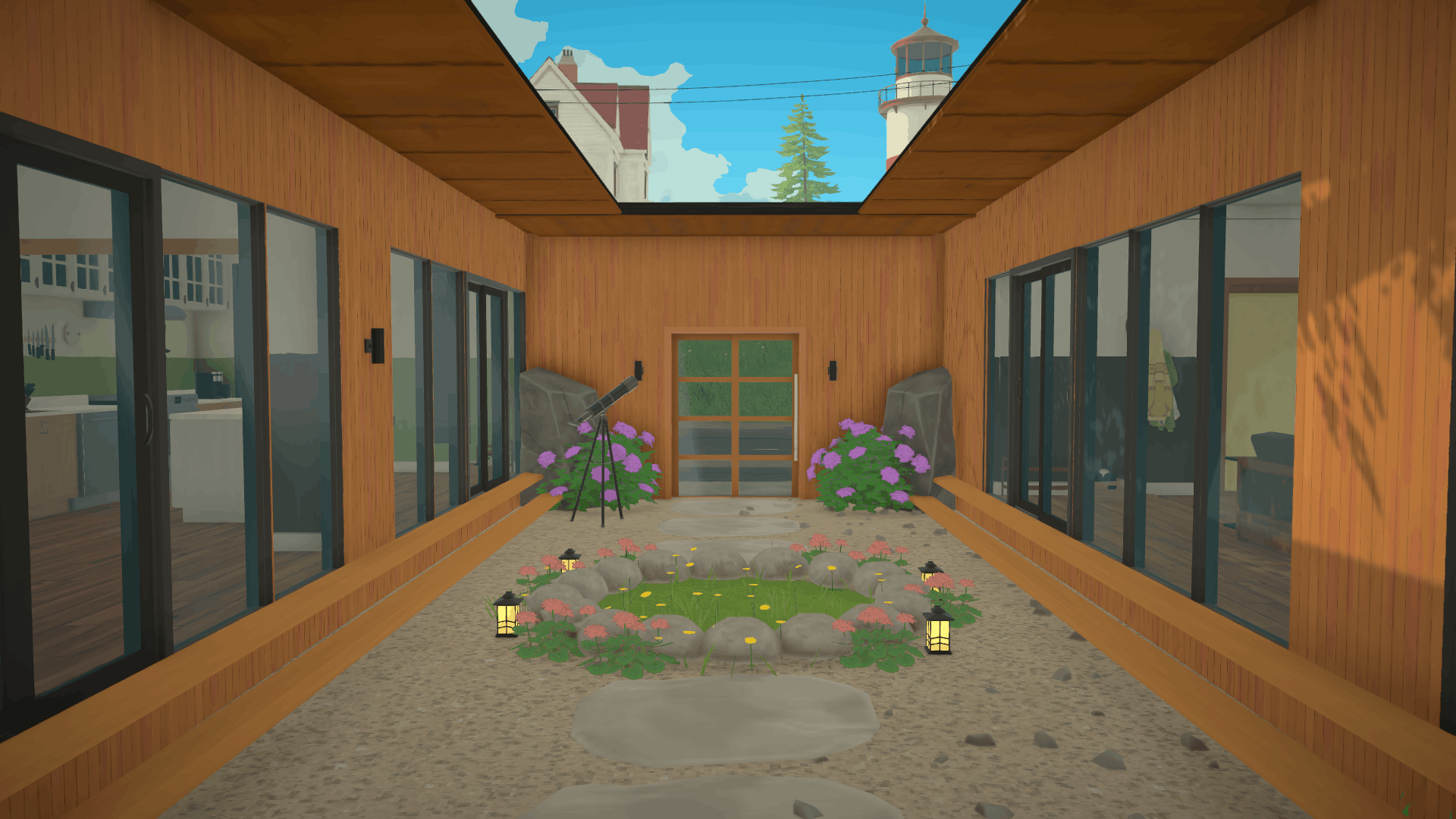 Japanese-Inspired, Modern, Courtyard House image 3