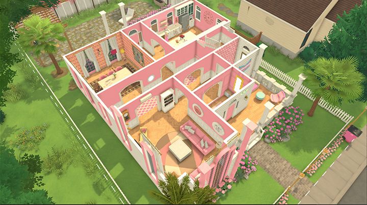 Pink Barbie House. image 2