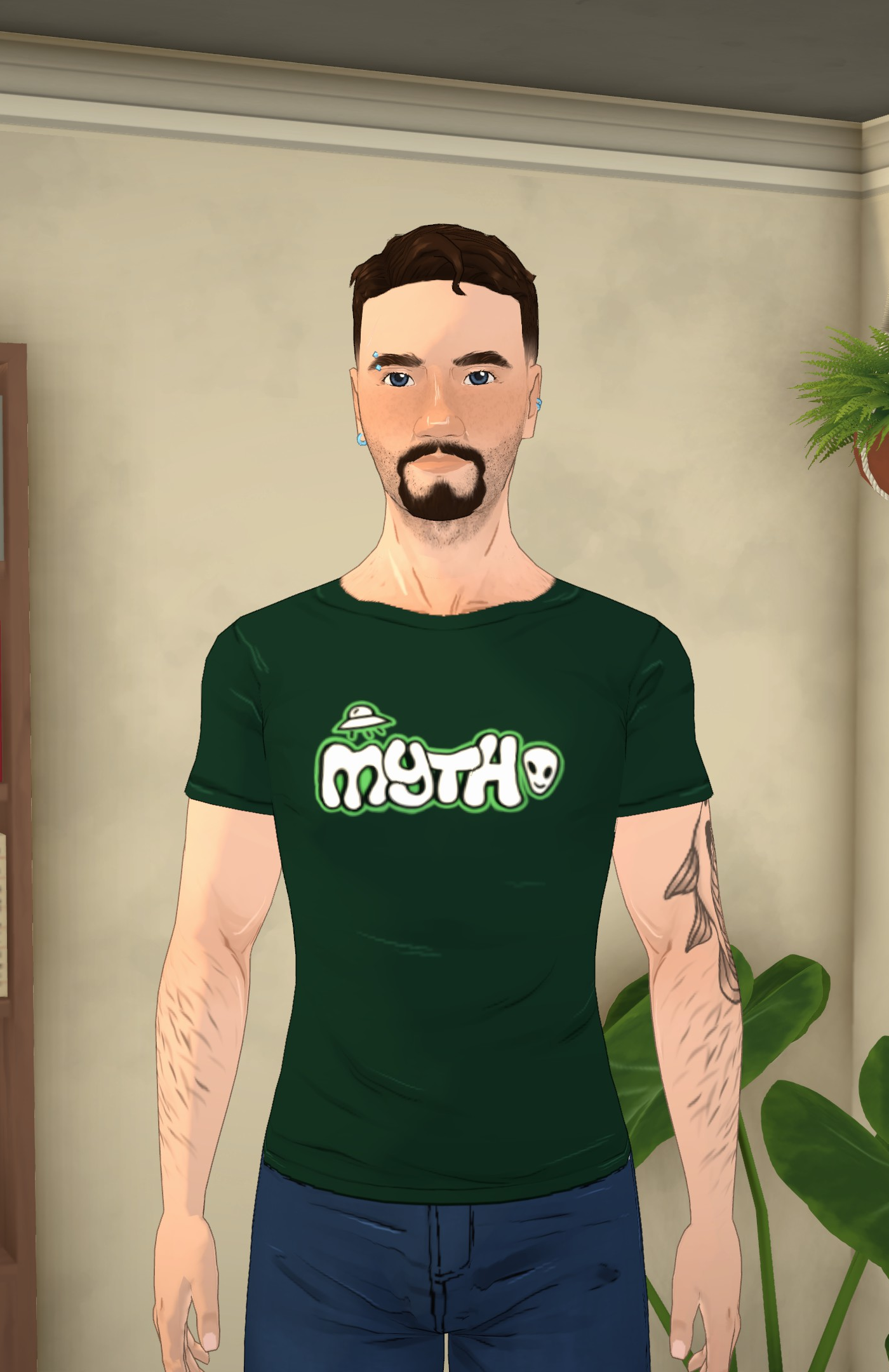Myth Alien Shirt - Chstom Shirt Decal image 1