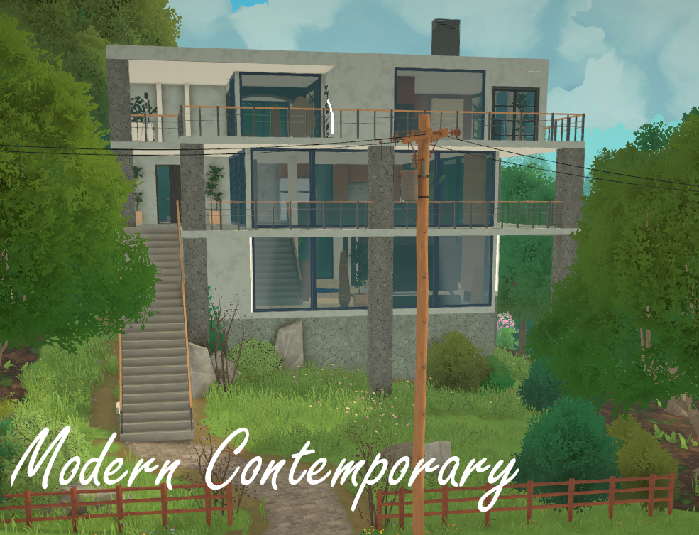[Vanilla] Cozy Box Modern Contemporary / Modern Tropical Hillside House / Villa image 1