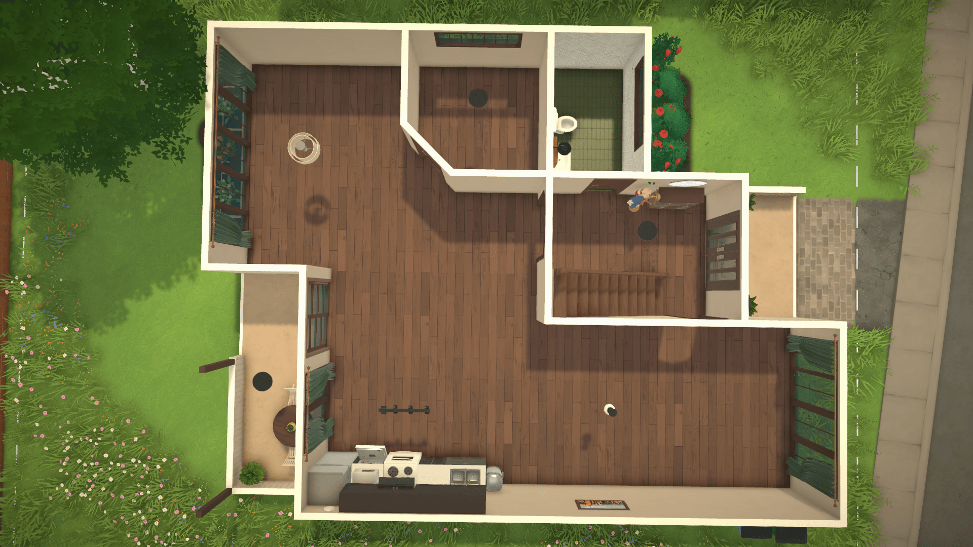 Modern Beige Two Story - 3 beds, 2.5 baths Unfurnished Version image 3