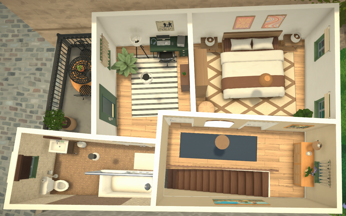 1 Bedroom Townhouse image 3