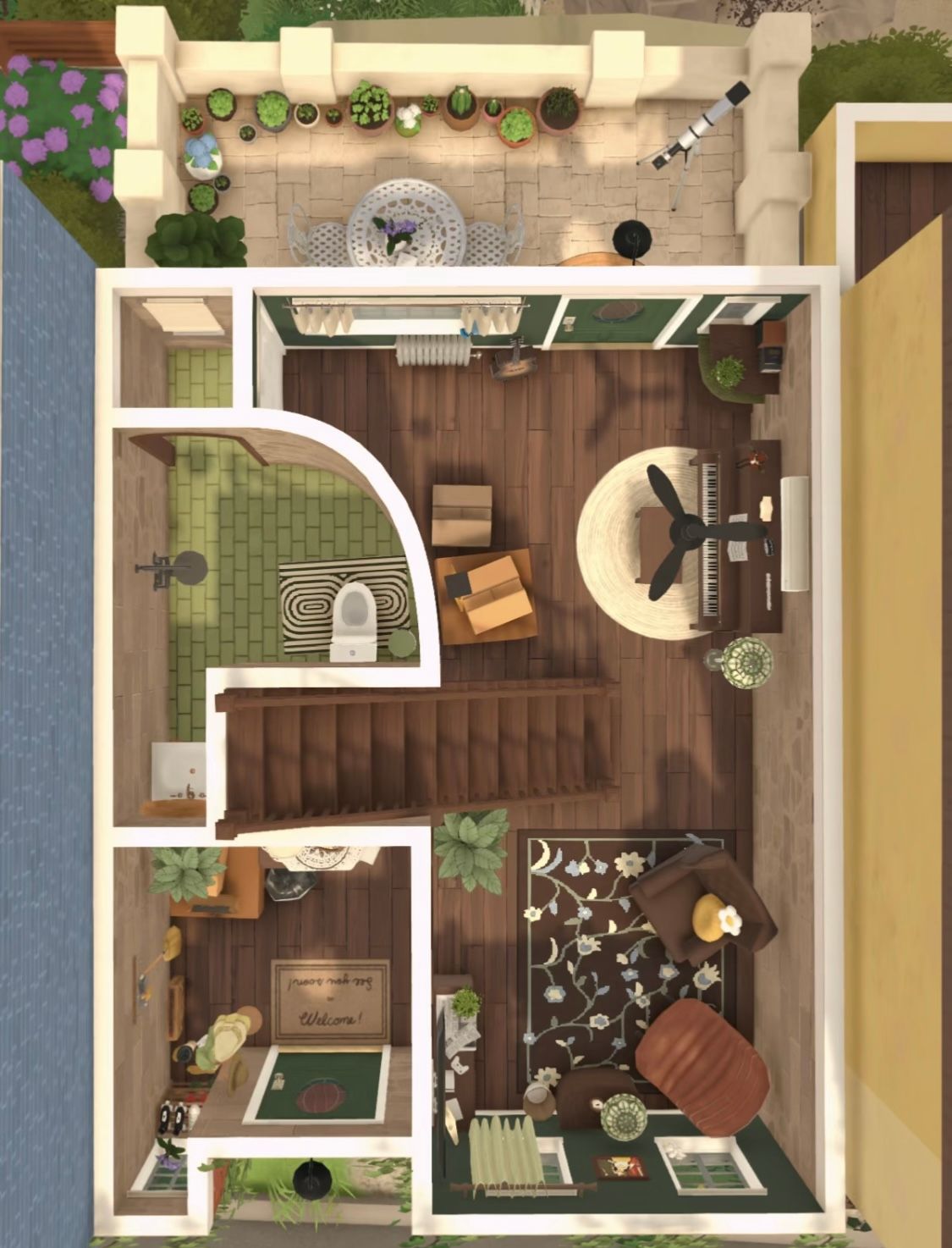 Botanist's workspace (vintage botanical) image 2