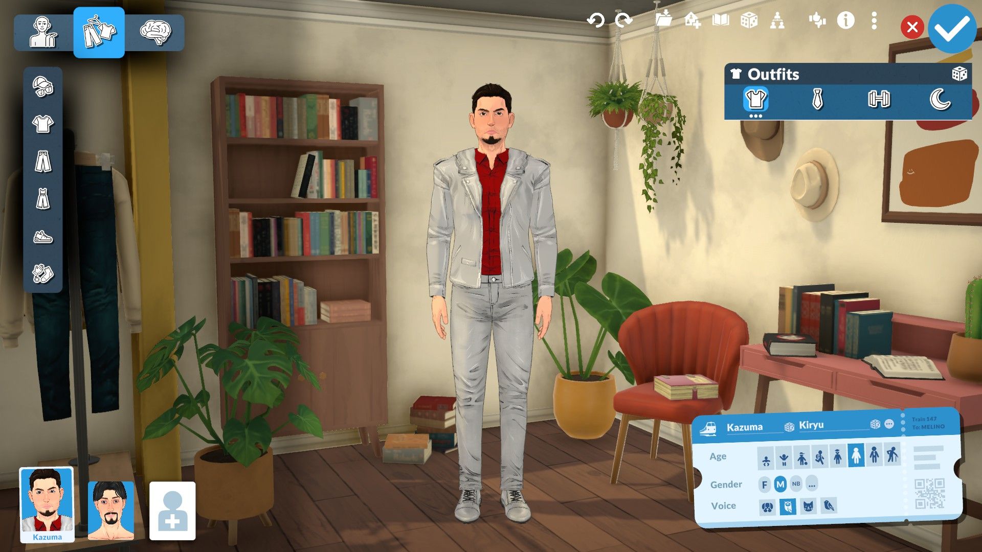 Kazuma Kiryu and Goro Majima image 1