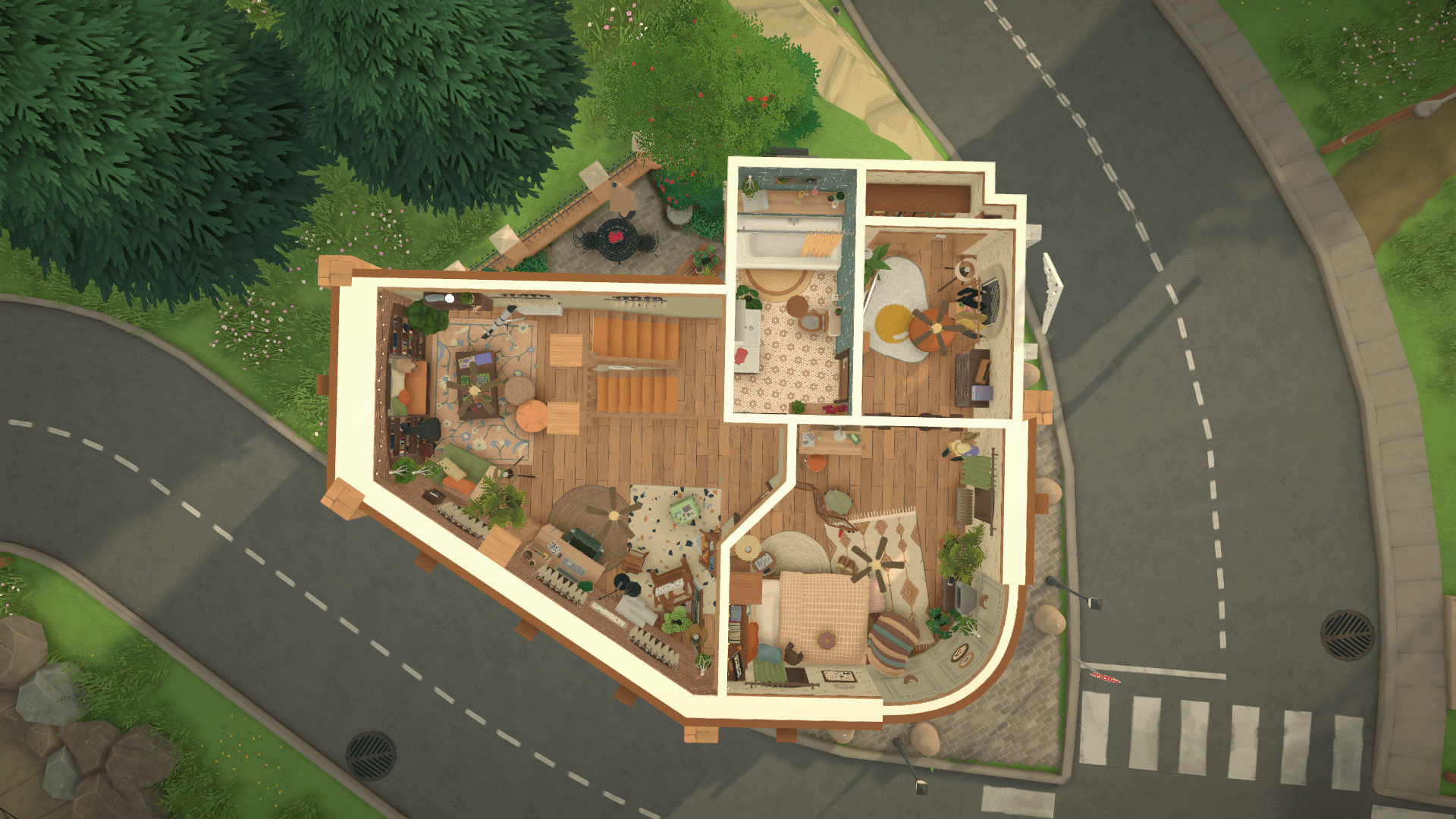 Corner Building with Apartment [pujipop ♡] image 18