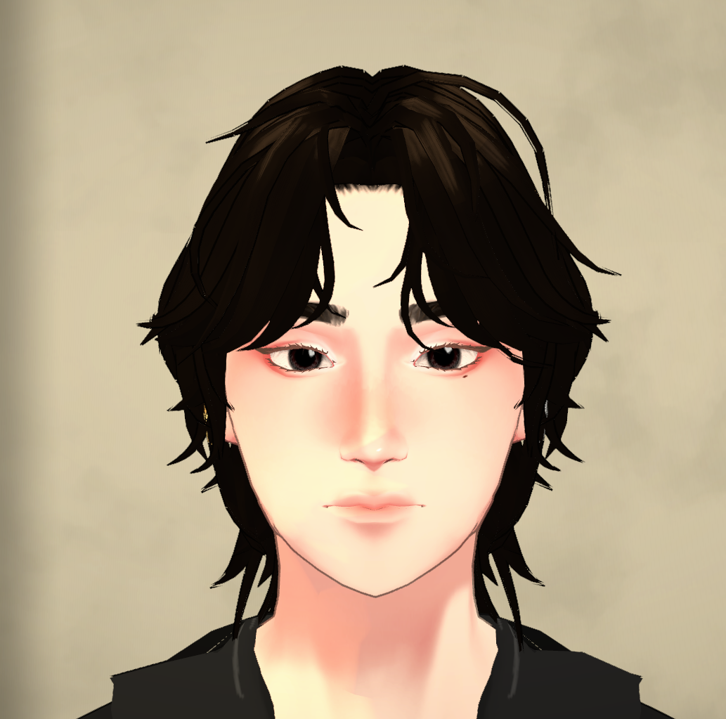 Shortish wolf cut (CC) (hair) image 3
