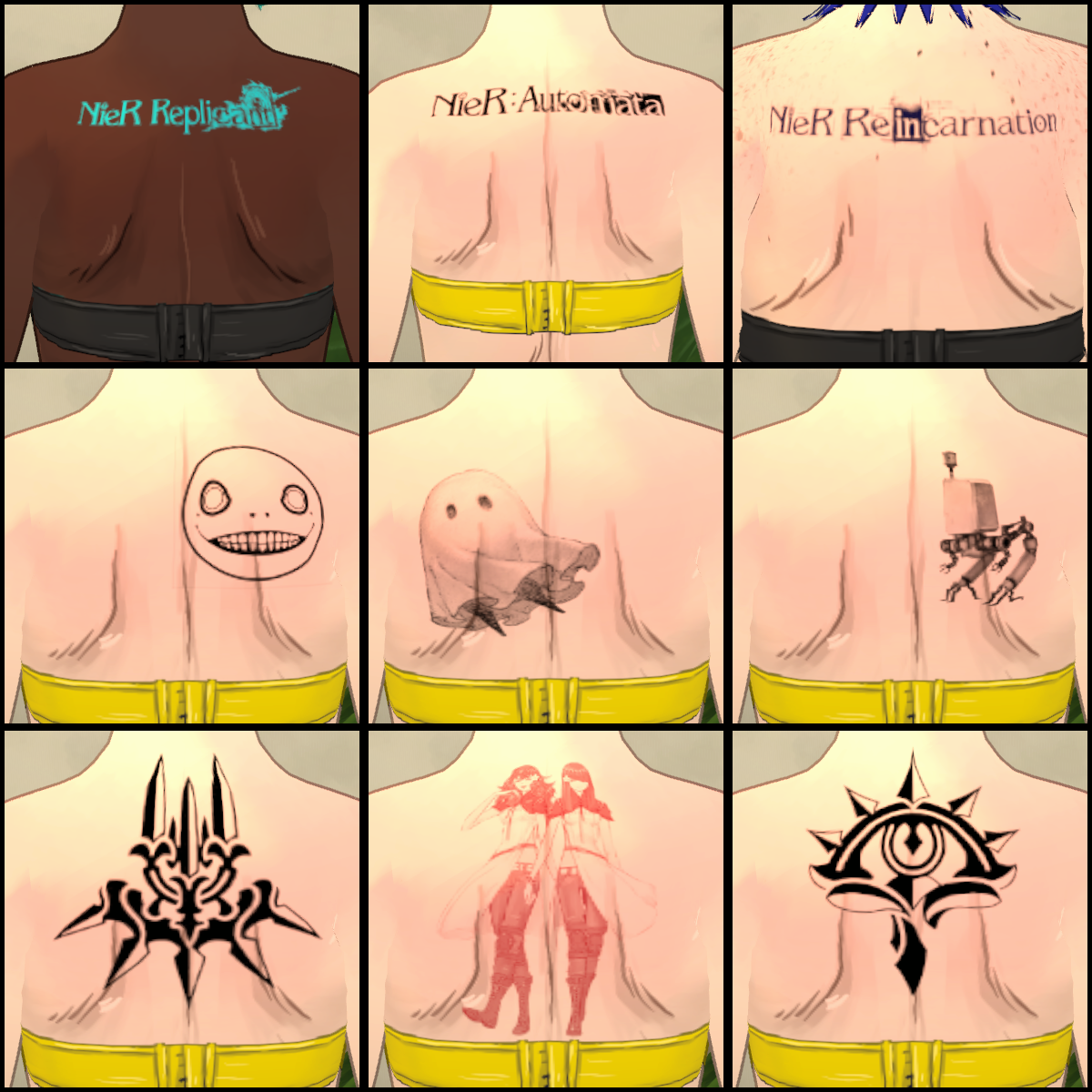 ayri's Tattoos - NieR image 1
