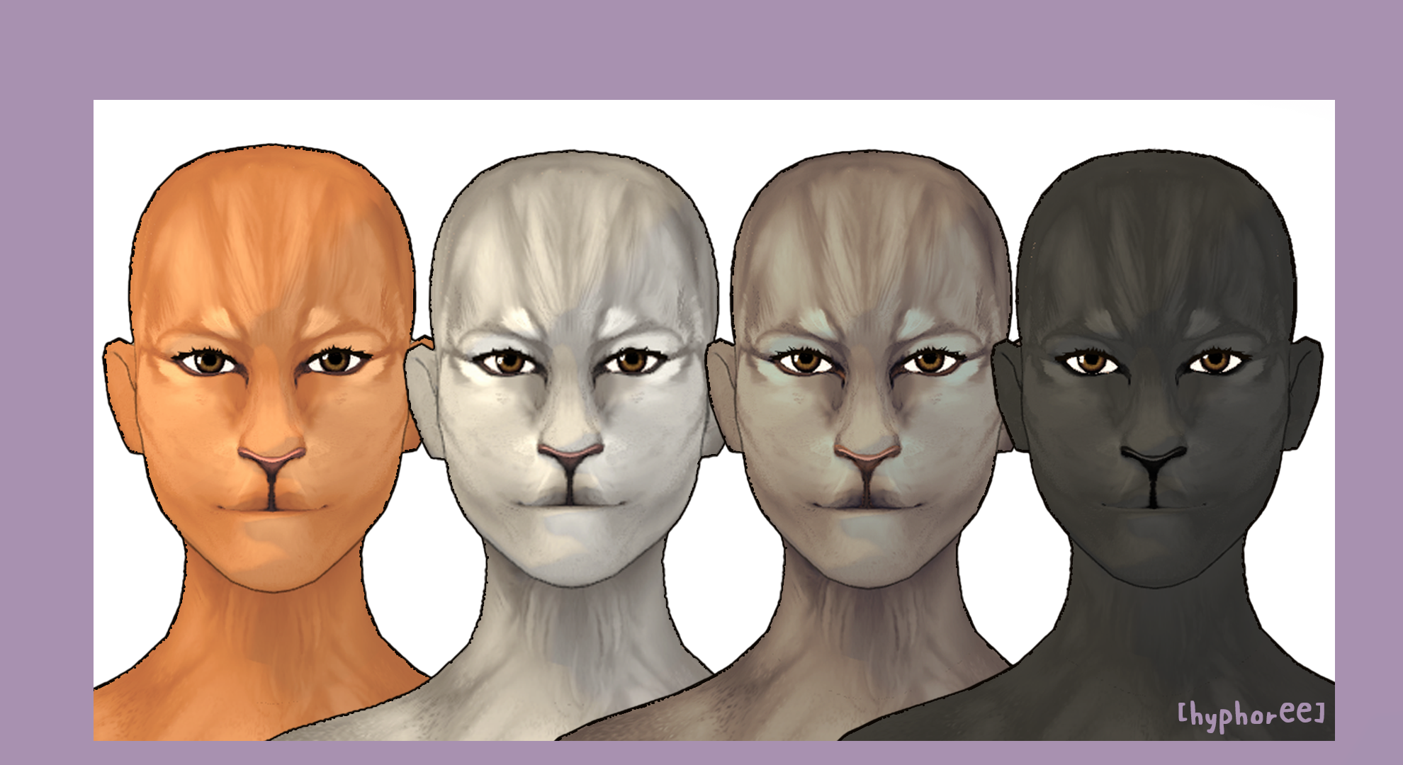 [hyphoree] Cat Skintone image 2