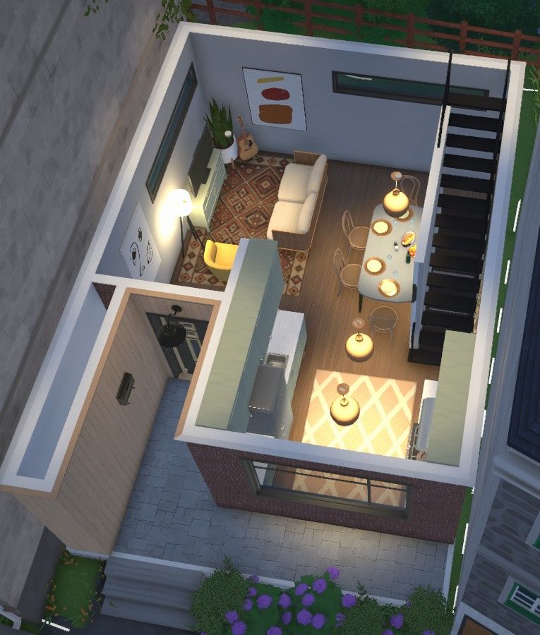 Super simple modern townhouse <20K image 1