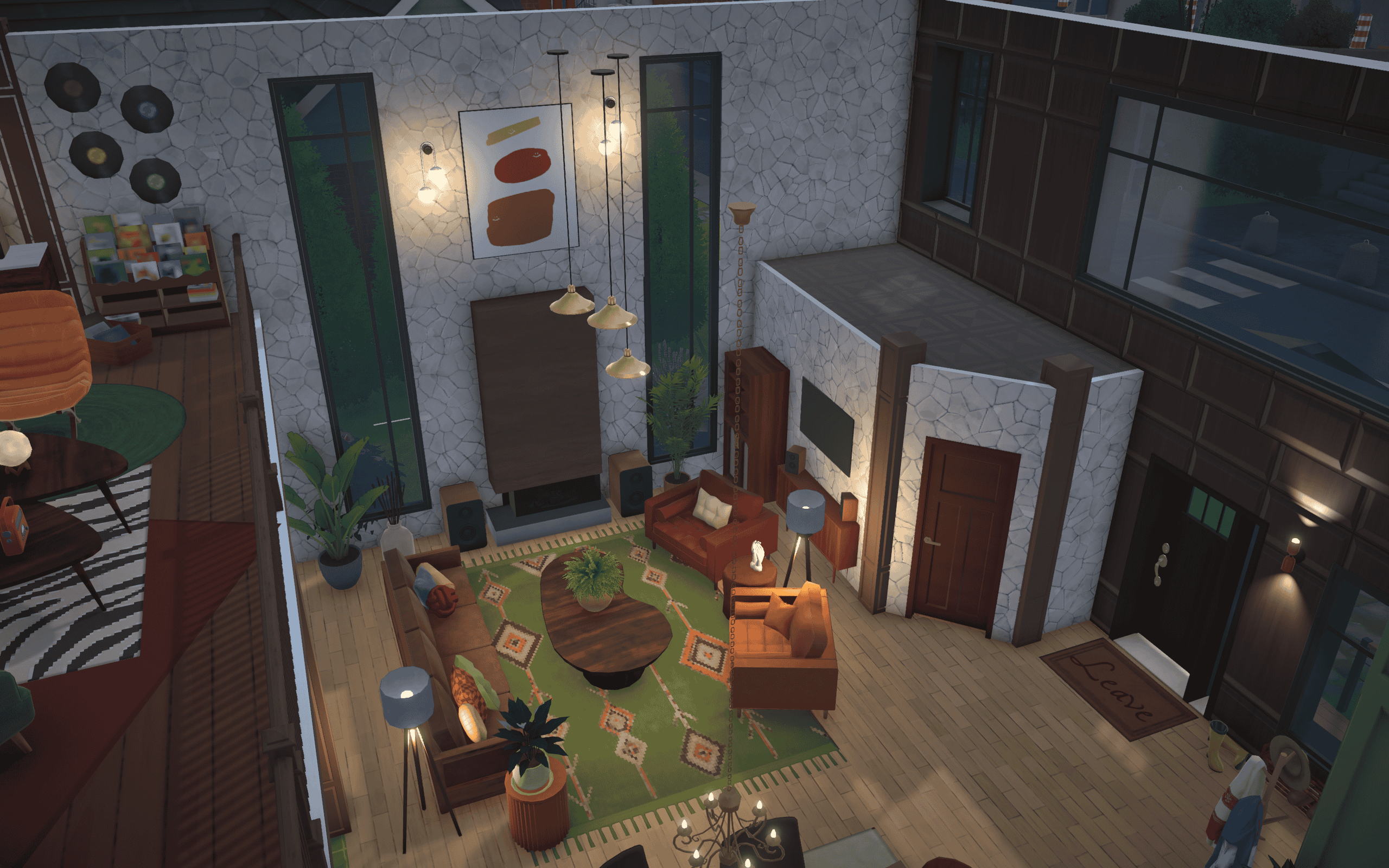 Mid century Home with loft image 5