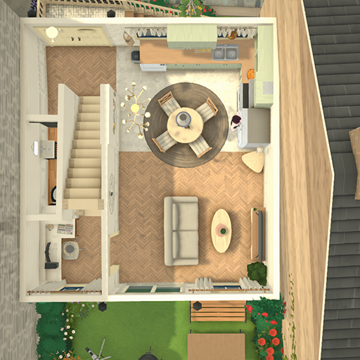 4-story city house image 6