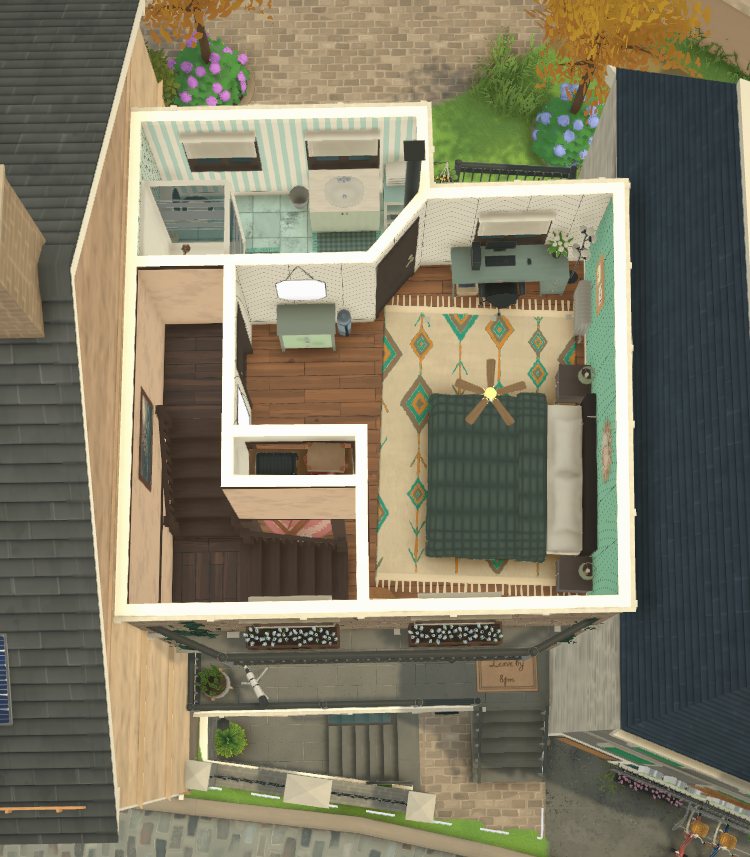 Narrow Lot Brownstone - Sanrielle image 7