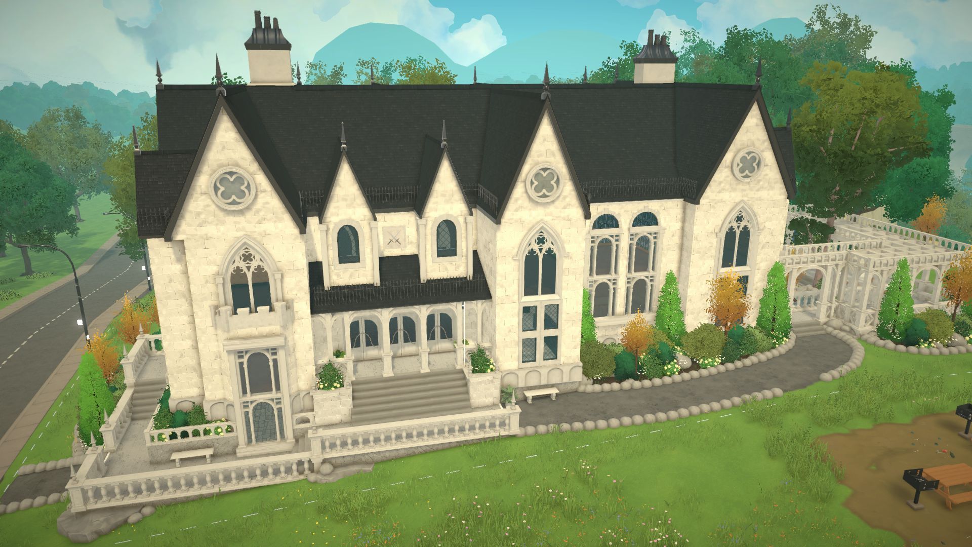 Gothic Castle Estate Mansion EMPTY SHELL image 2