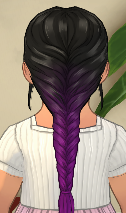 [Toddler] Hair Straightlongbraid image 2