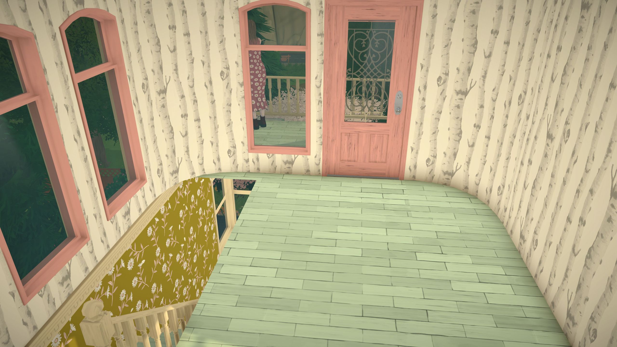 Pink Victorian with Wraparound Porch - Unfurnished image 4