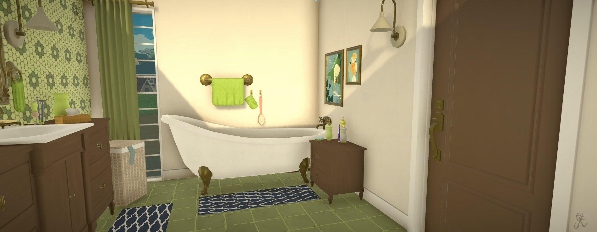 RosiesBathroomClutter image 2
