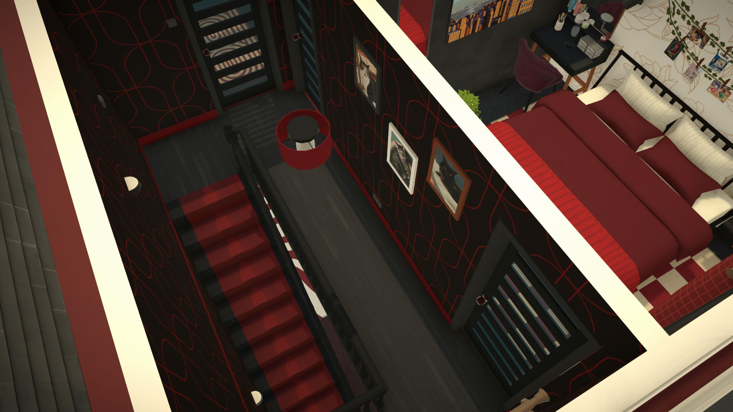 Red-black townhouse image 12