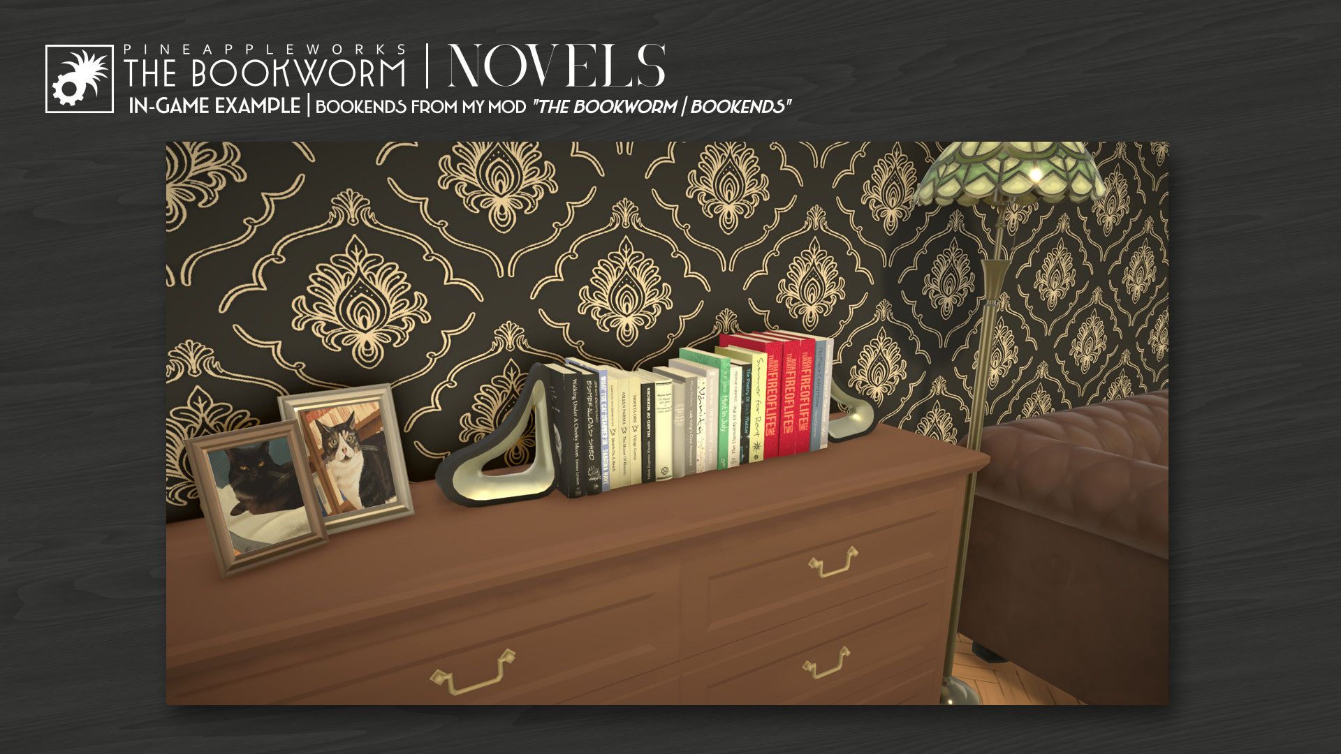 | PaW | The Bookworm | Novels - New Books for Decoration image 7