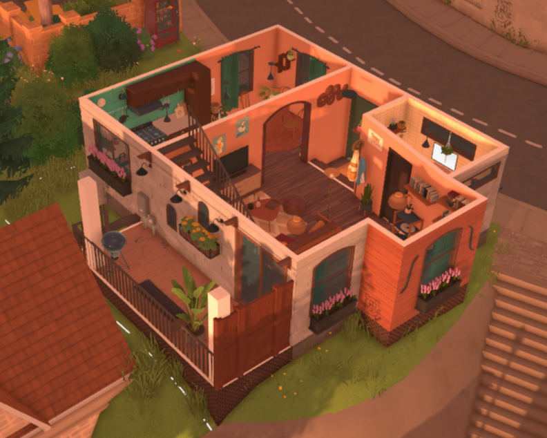 House by Trainstation Staircase image 5