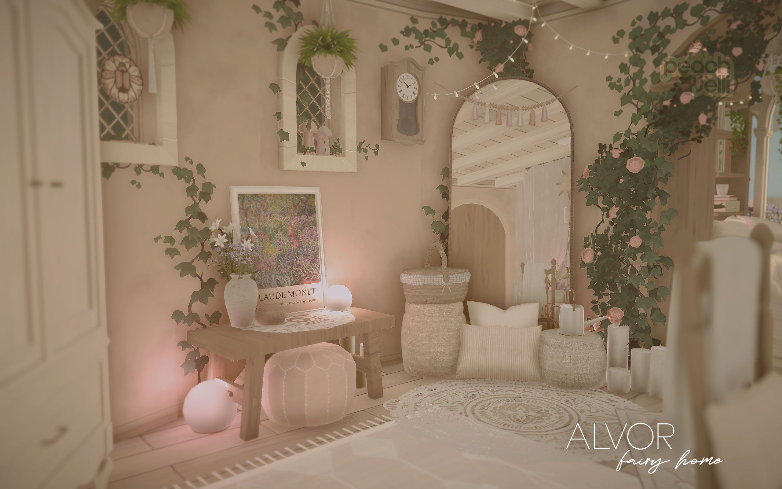 ALVOR | Fairy Toadstool Home (No Mods/CC/Textures) image 2