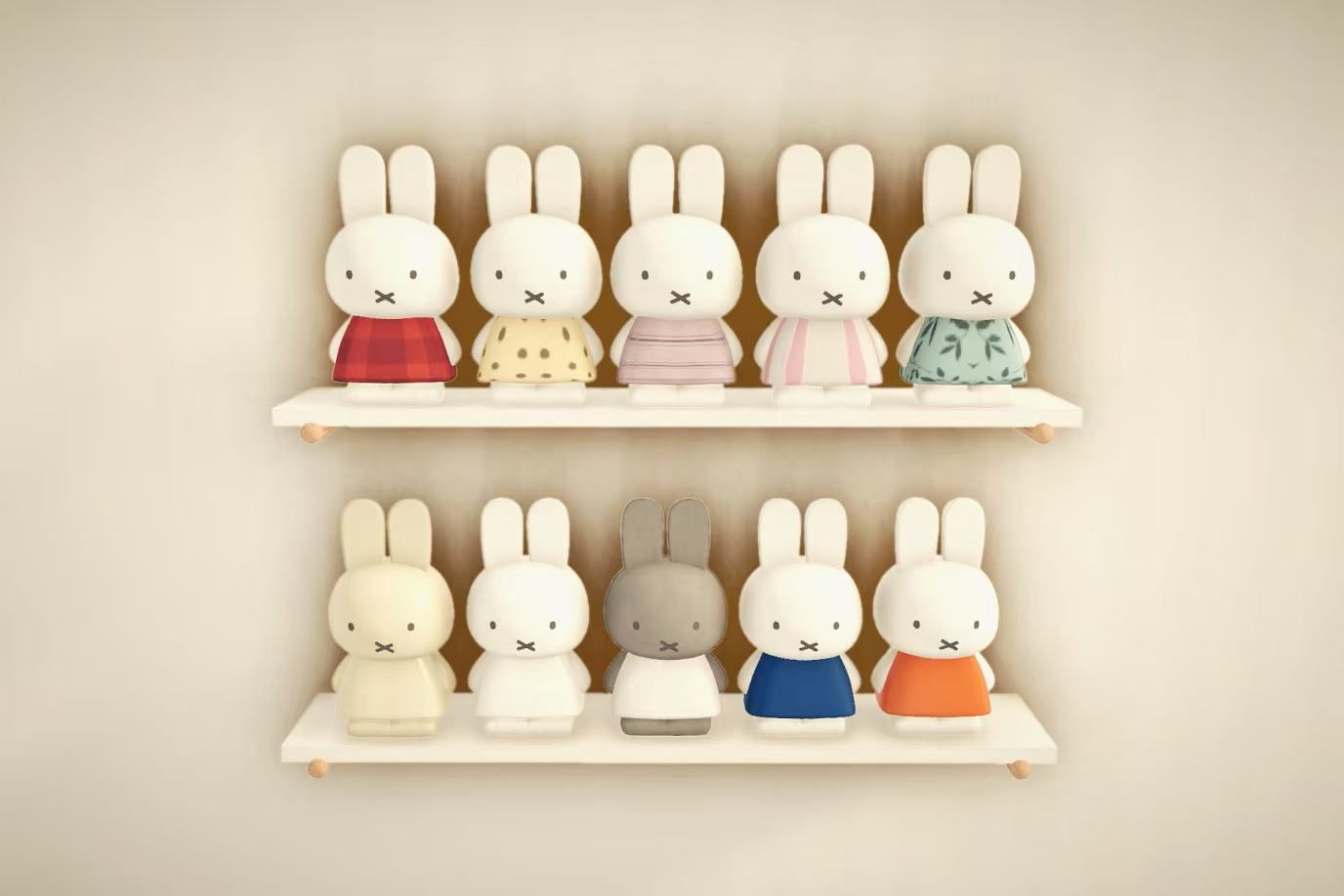[7xrl]Miffy Set image 5