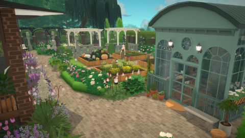 Victorian House and Gardens by TofuCryptid image 1