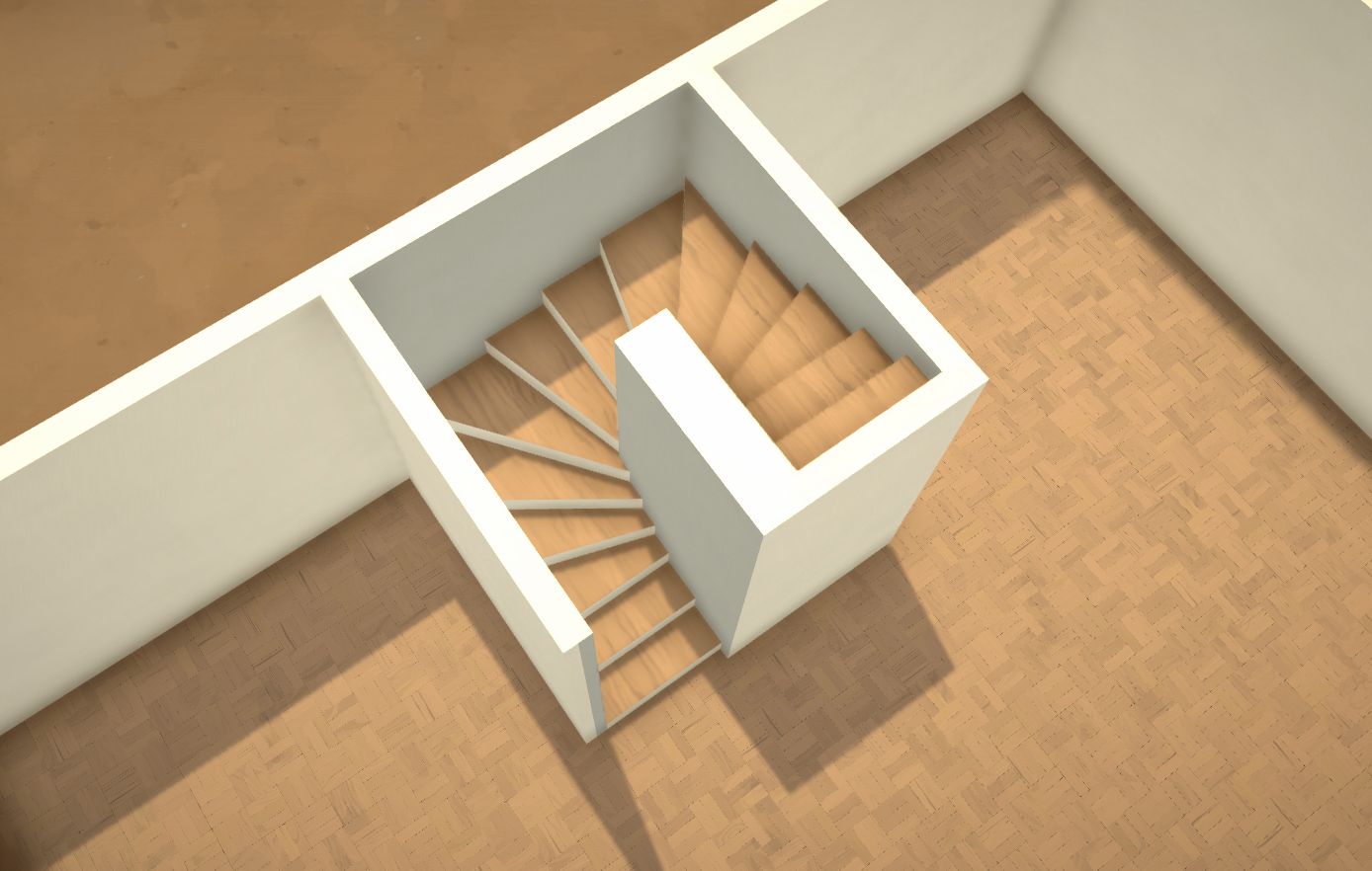 U-Shaped Staircase image 5