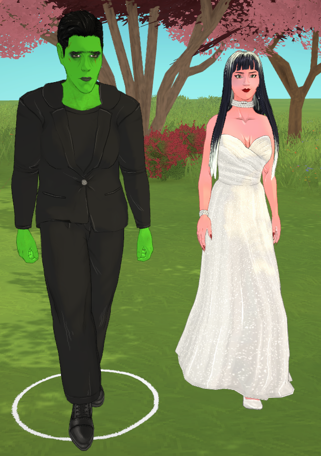 The Frankensteins (Monster & Bride) image 1