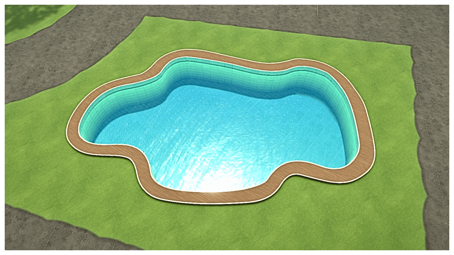 Natural Lagoon Pool Lot — BySimtect image 2