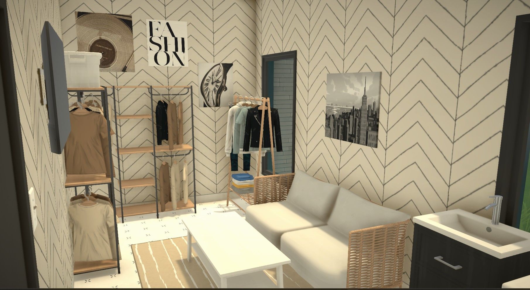WIP | Modern House Shell Redecorated (Not My Build) image 12