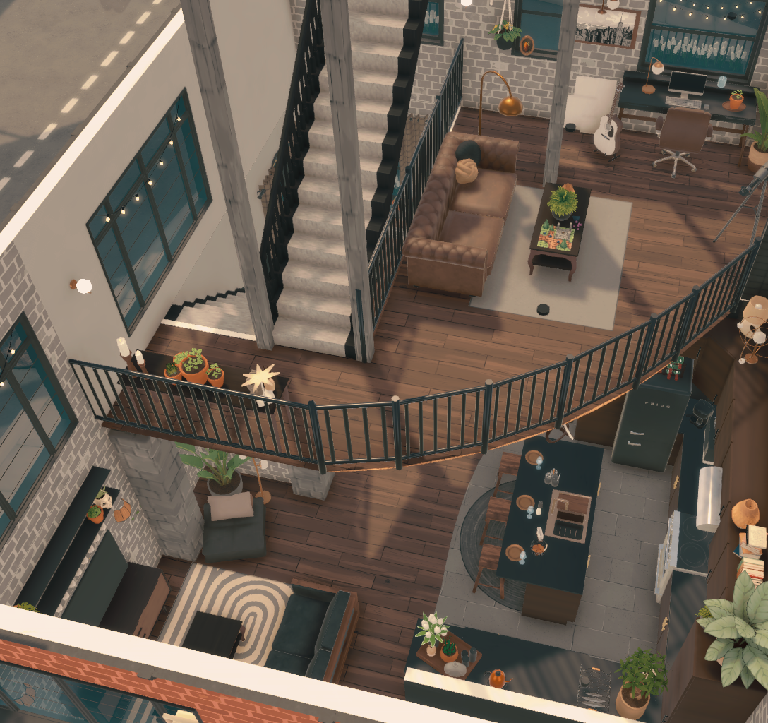 Dreamy Industrial Loft House image 3