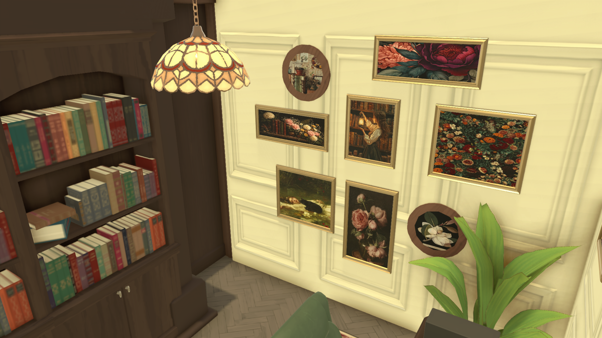 Cozy Dark Academia House image 6