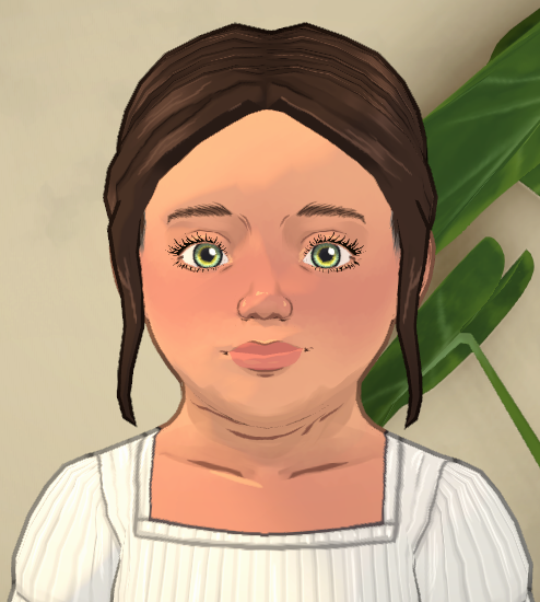 [Toddler] Hair Straightlongbraid image 1