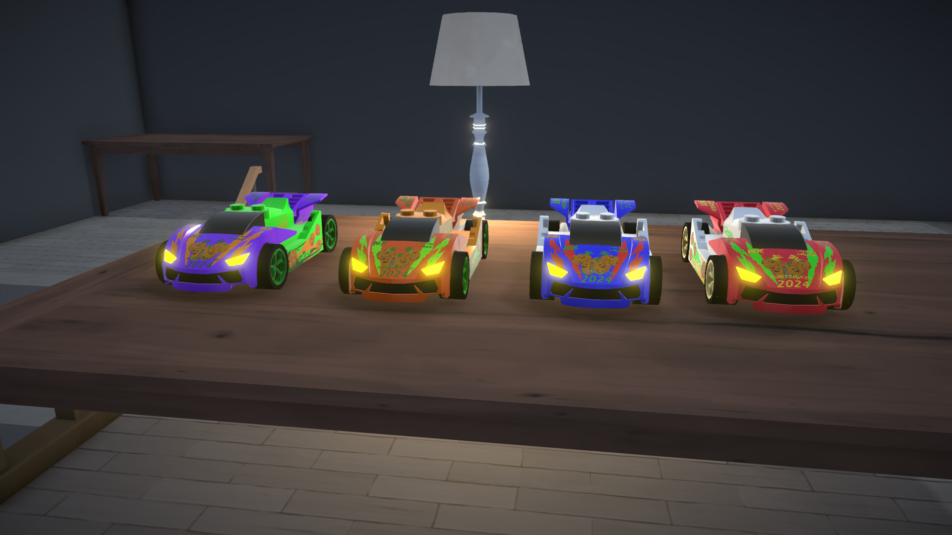 Deco Tiny Turbos car - Fire Swordtail collection image 4