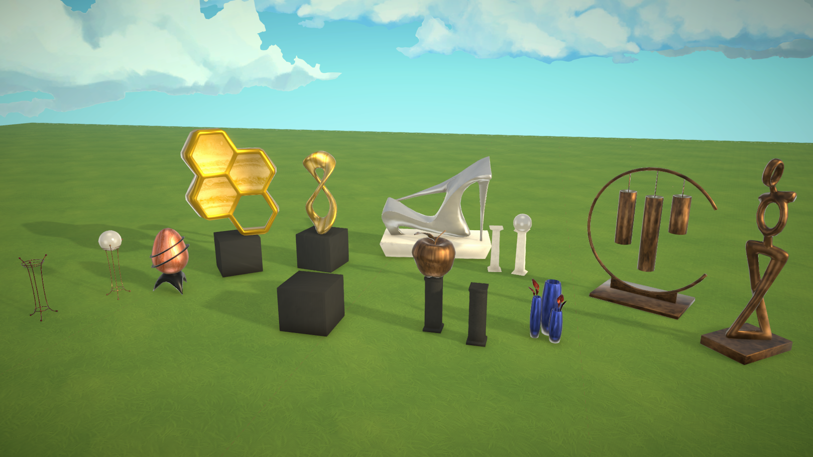 Musee Sculptures Pack image 1